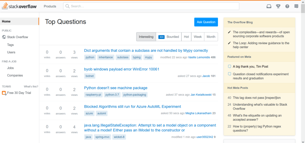 Stack Overflow