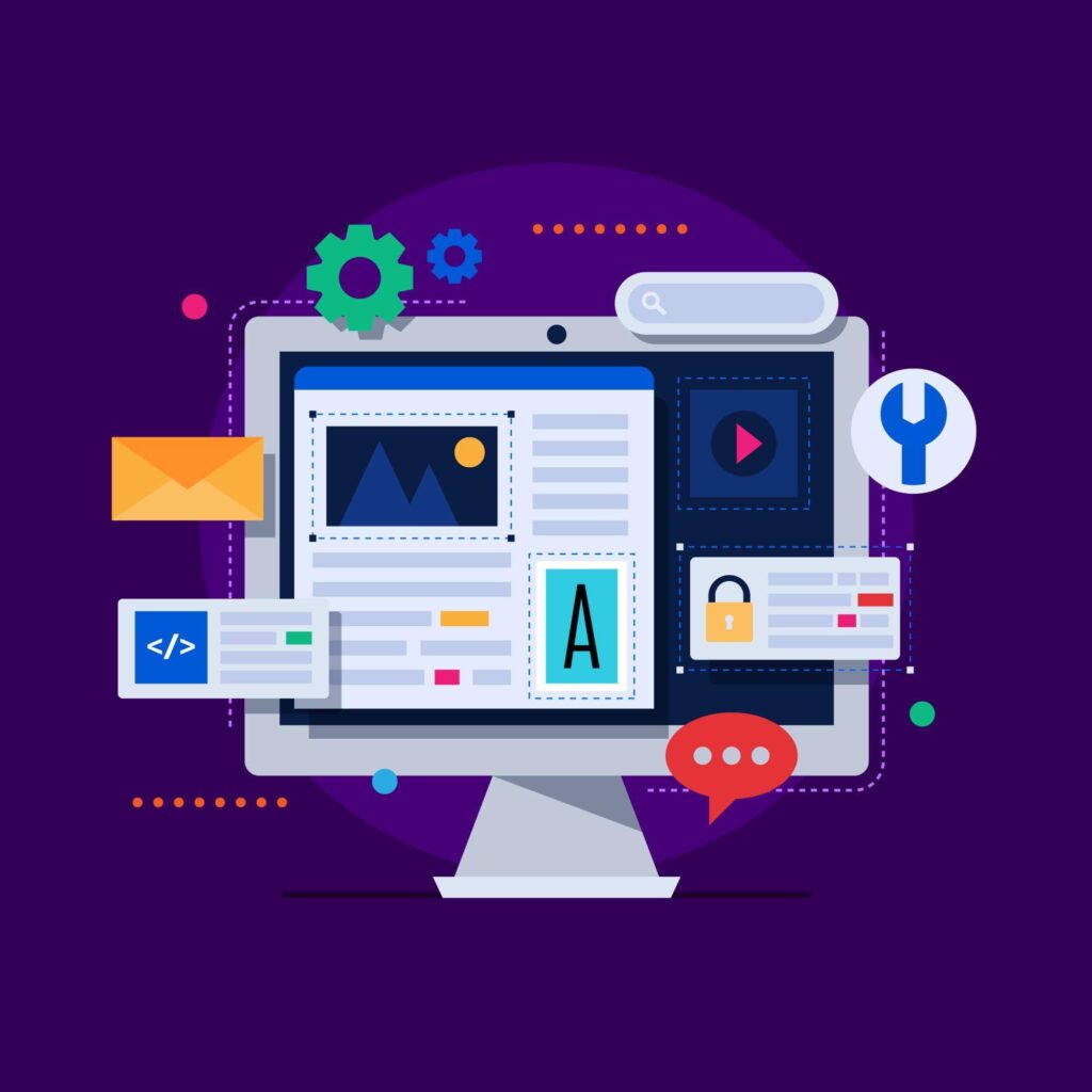 طراحی سایت با cms